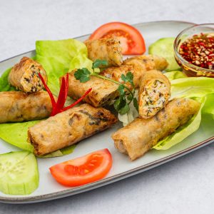 Pržene prolećne rolnice sa mesom