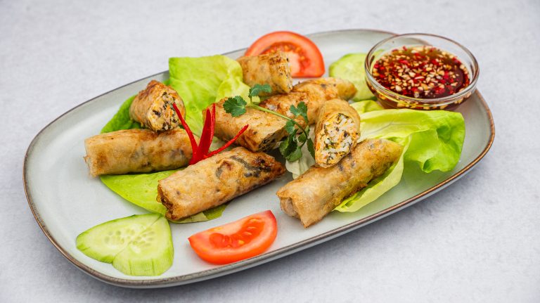 Pržene prolećne rolnice sa mesom